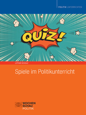 cover image of Spiele im Politikunterricht